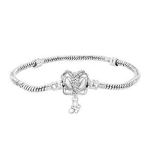 Butterfly CZ Charm Bracelet $13