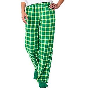 Fleece Pajama Pants and Socks $6