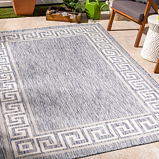 5' x 7' Outdoor Geometric Rug $46