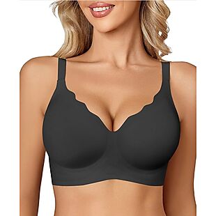 Wireless Scalloped Bra $13
