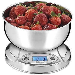 Cuisinart Kitchen Scale & Steel Bowl $25