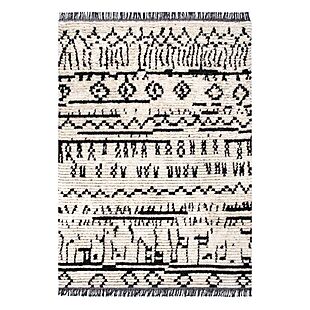 7" x 9" NuLoom Shag Rug with Fringe $59