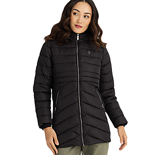 U.S. Polo Assn. Cozy Puffer Coat $19