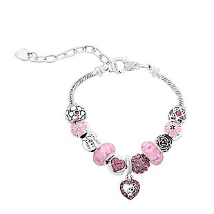 Crystal Charm Bracelet $10