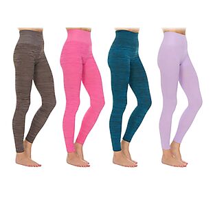 4pk High-Waist Leggings $25