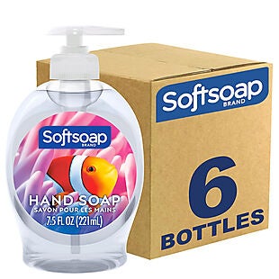 6pk Softsoap Liquid Hand Soap $7