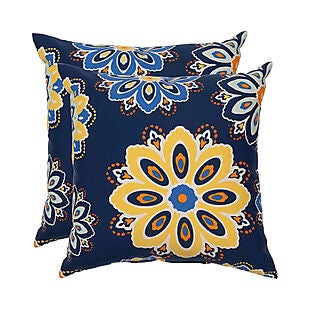 2pk Outdoor Throw Pillows $17