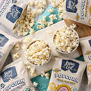 32ct Lesser Evil Popcorn Snack Bags $20