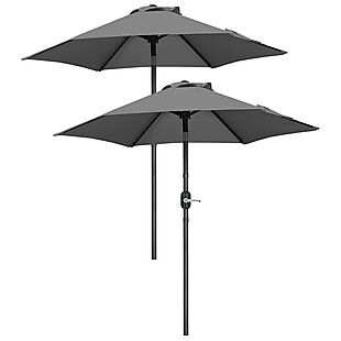 2pk 7.5' Patio Umbrellas $55