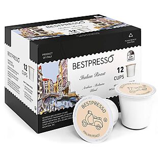 96ct Italian Coffee Pods $26