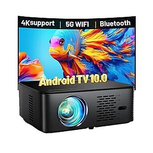 4k Bluetooth Outdoor Projector $150