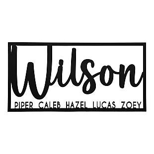 18" Custom Metal Sign $29