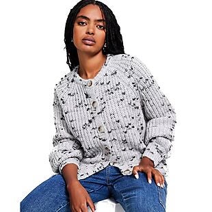 Raglan-Sleeve Cardigan $16