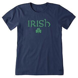 Life is Good Irish Tee $9