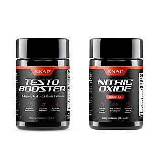 Nitric Oxide Booster & Testo Booster $33