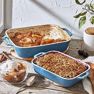 60% Off 2pc Staub Bakeware Sets
