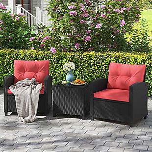 3pc Cushioned Patio Conversation Set $210