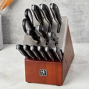 J.A. Henckels 14pc Knife Set $120