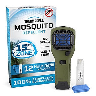 Thermacell Portable Mosquito Repeller $19