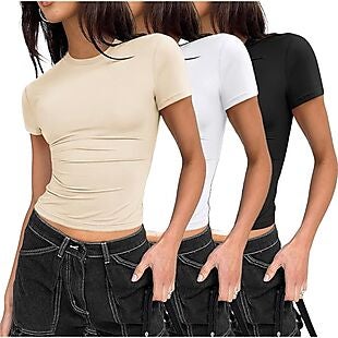 3pk Women's Summer Tees $15