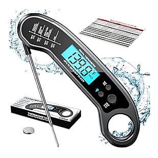 Instant Read Meat Thermometer $8