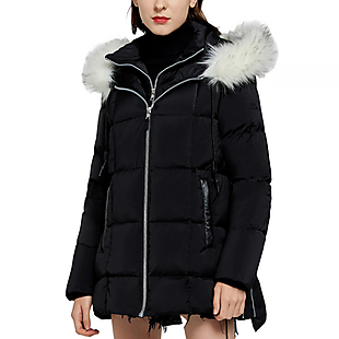 Orolay Interior Vest Hooded Puffer $50