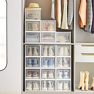 18-Cube Shoe Storage Set $52