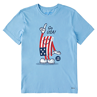 Life is Good Go USA Flag Tee $20