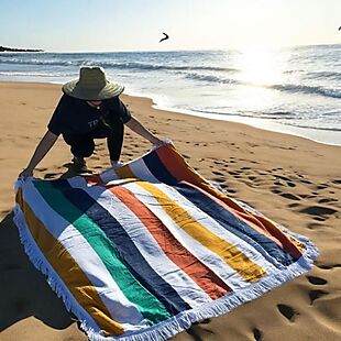 60" x 60" Beach Towel $10