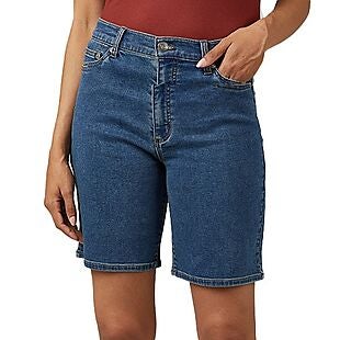Stretch Comfort Bermuda Jean Shorts $18