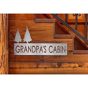 Custom Steel Sign $35