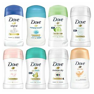 10pk Dove Antiperspirant $35