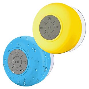 2pk Waterproof Bluetooth Speakers $18