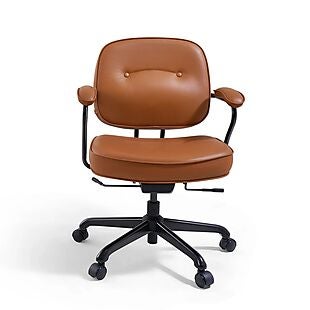 Sihoo Mid-Century Leather Chair $120