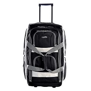 8-Pocket Rolling Duffel Bag $29