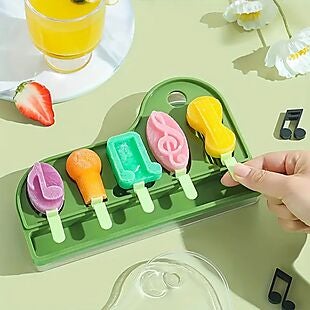 Piano Key Ice Cube & Popsicle Mold Set $9