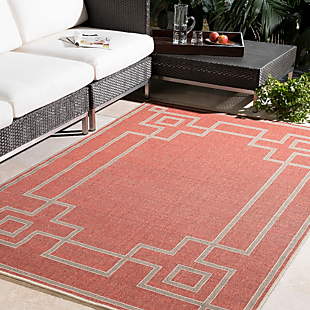 5' x 7' Indoor/Outdoor Area Rug $28