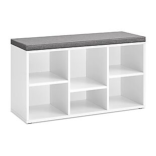 6-Section Shoe Bench $58