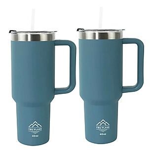 2pk 40oz Tumblers with Handles $20