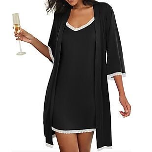 Nightgown and Robe Set $15