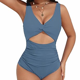 Cutout Swimsuit $15