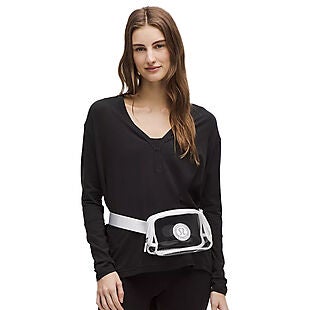lululemon Clear Belt Bag $29