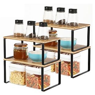 4 Kitchen Counter Shelves $26