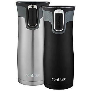 2pk 16oz Insulated Travel Mugs $24