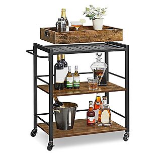 Rolling Cart with Removable Tray $59