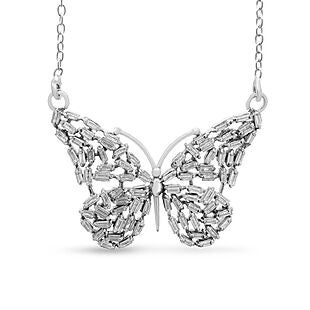 1ct Diamond Butterfly Necklace $130