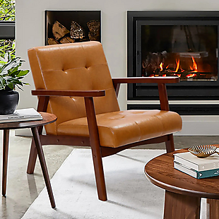 LuxenHome Josef Accent Chair $122