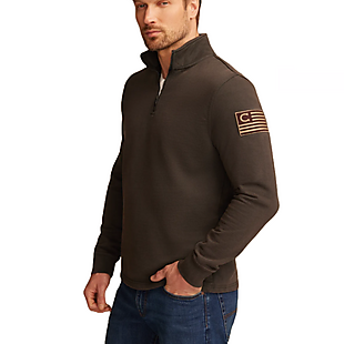 Cole Hauser Quarter-Zip Sweatshirt $30