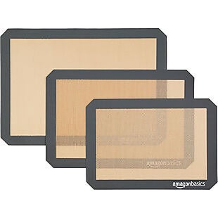 3pk Silicone Baking Mats $8