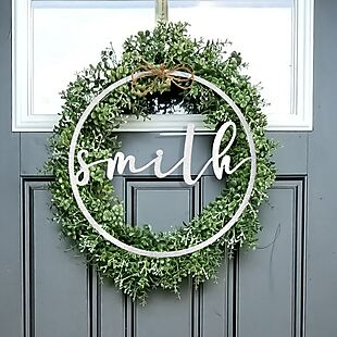 Custom Circle Sign $25
